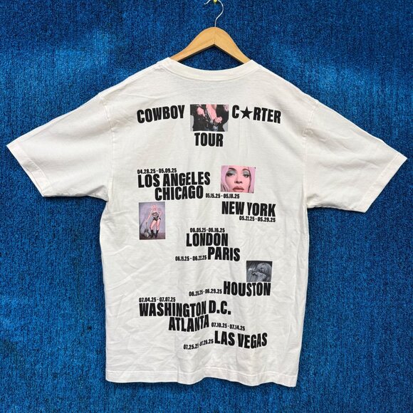 Beyonce Cowboy Carter Rodeo Chitlin Circuit Tour T-Shirt Size Large - Picture 1 of 3